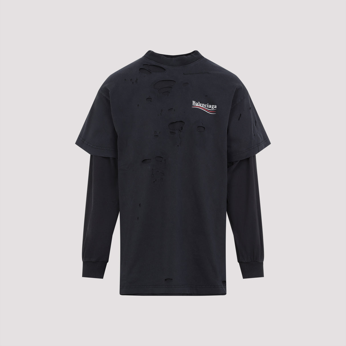 BALENCIAGA Layered Long Sleeve T-Shirt