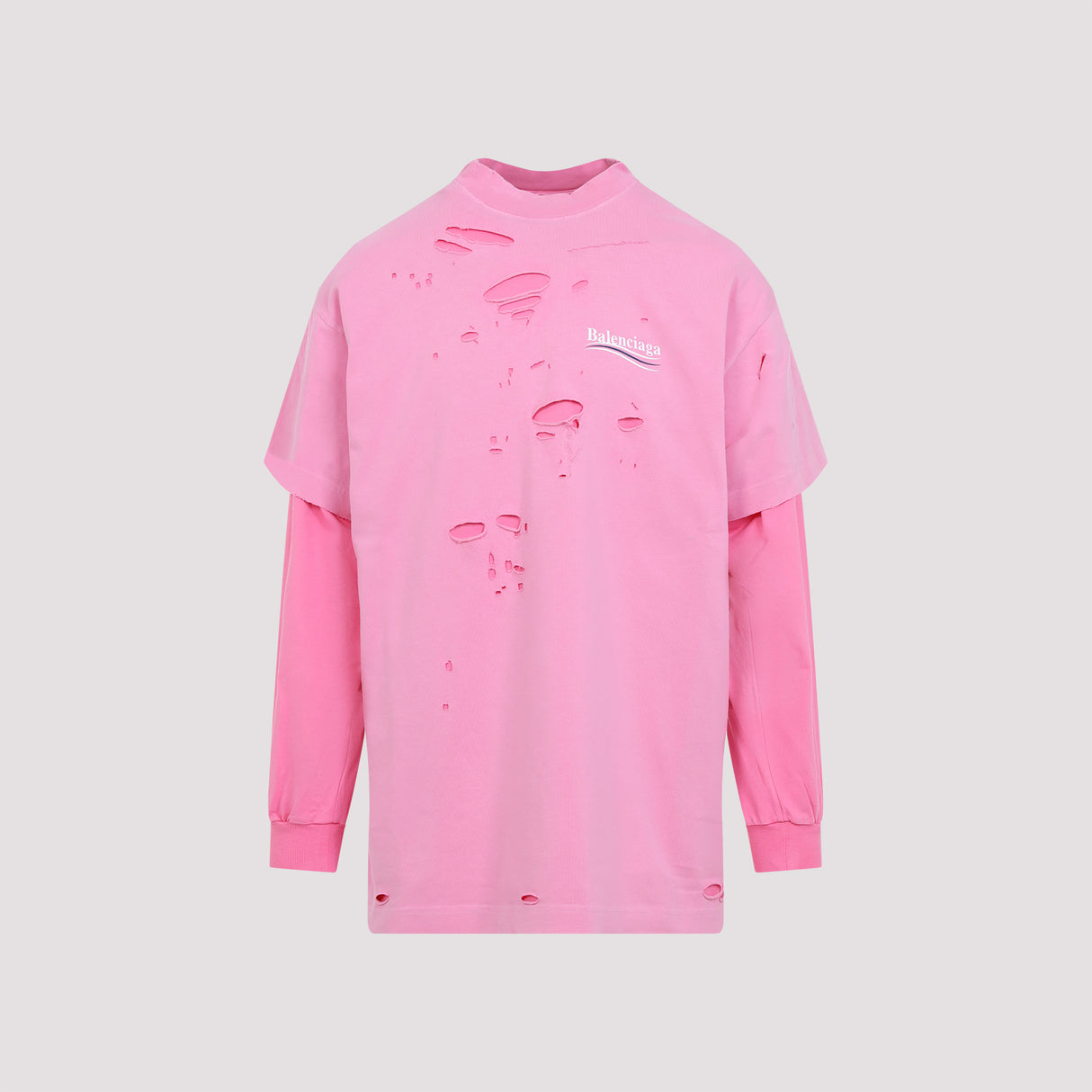 BALENCIAGA Layered Long Sleeve T-Shirt