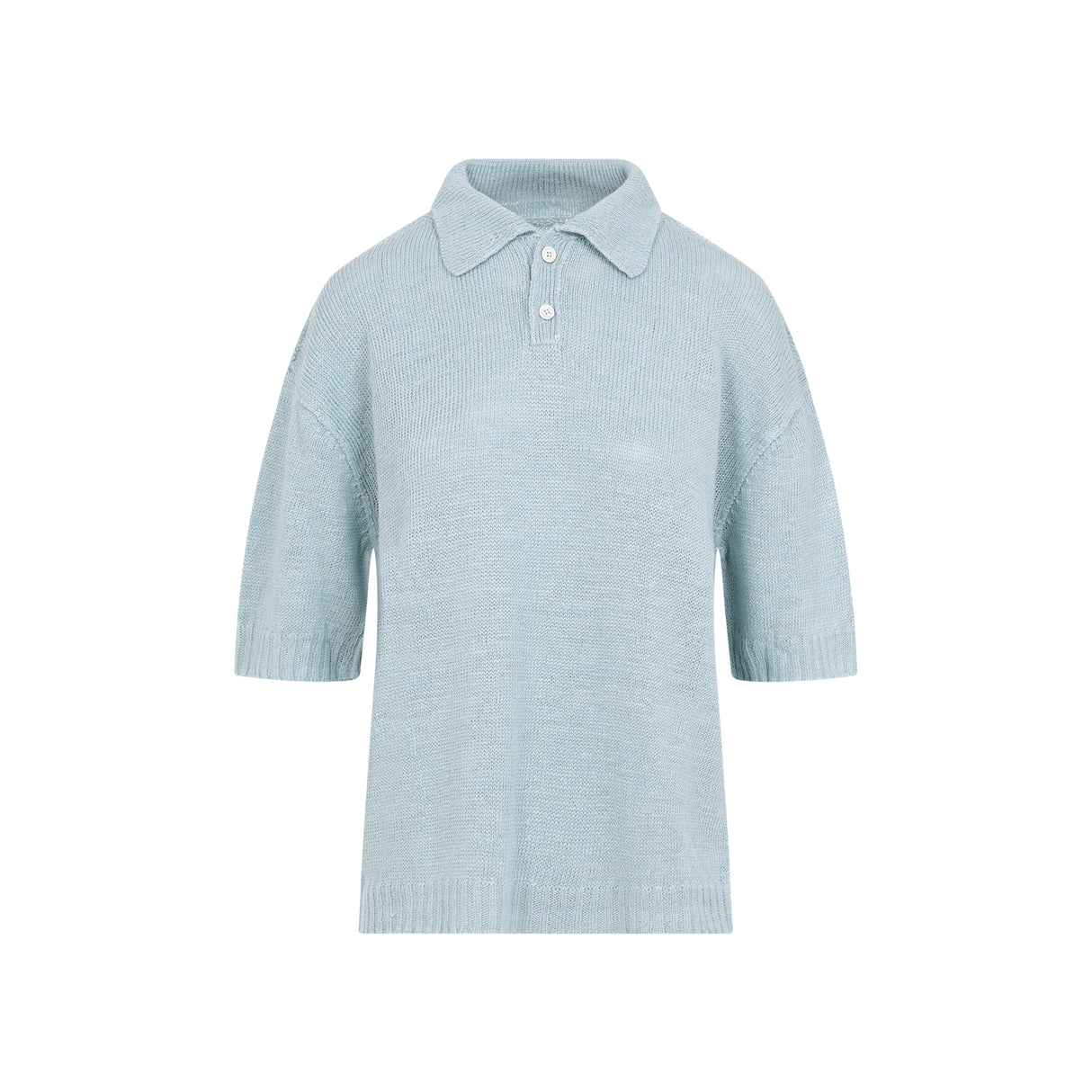 MAISON MARGIELA Classic Polo Shirt in 100% True Hemp