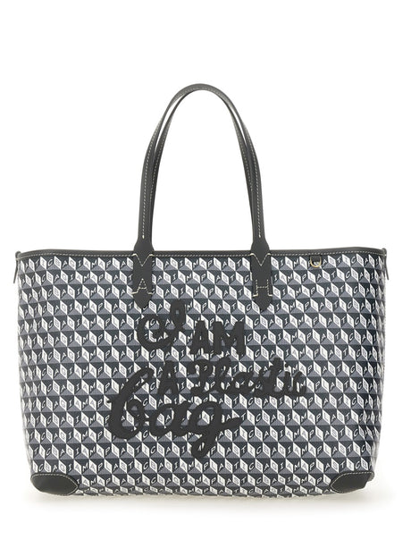 ANYA HINDMARCH Eco Leather Mini Tote Handbag