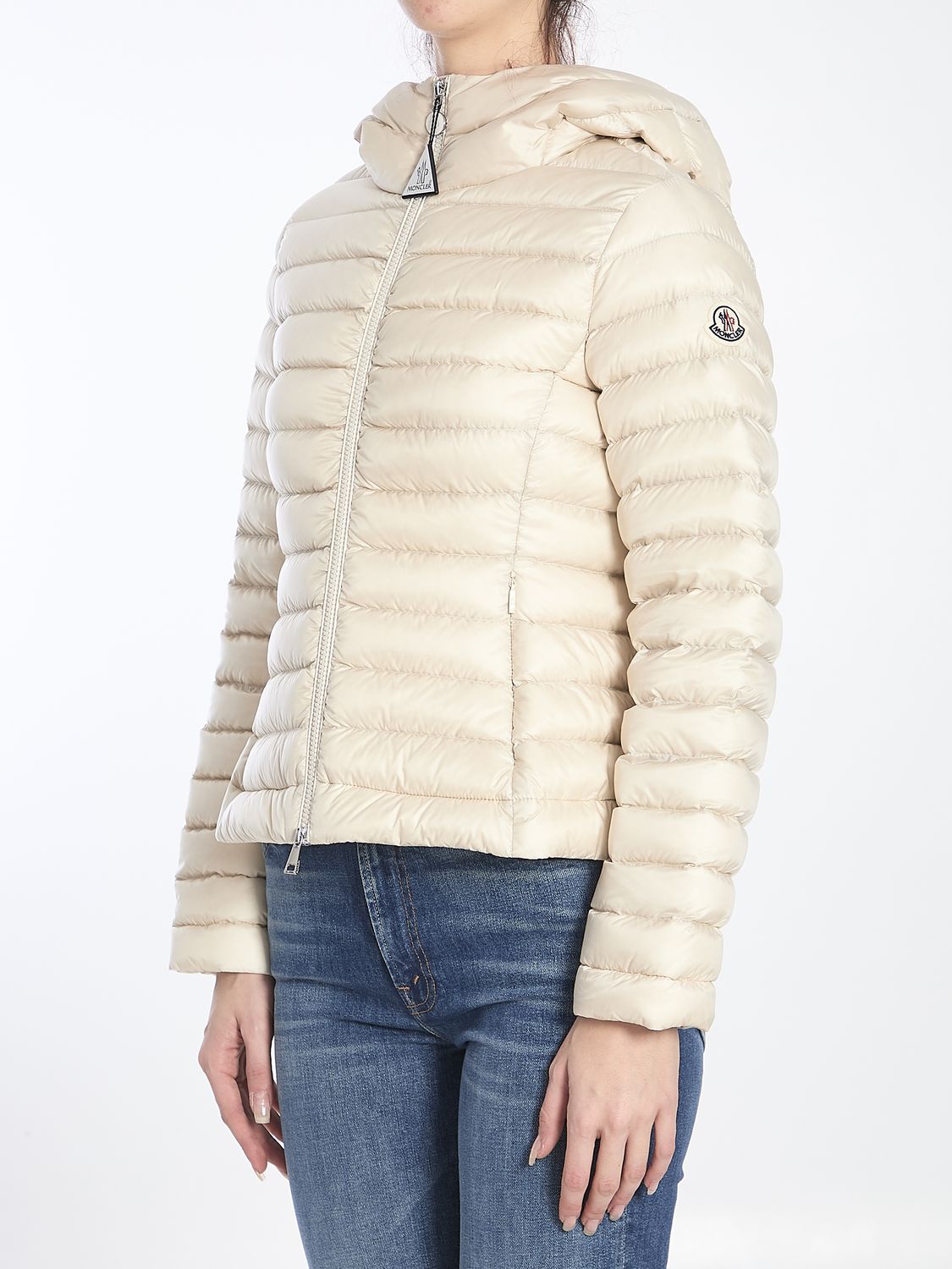 MONCLER Women's Mini Hooded Short Puffer Jacket