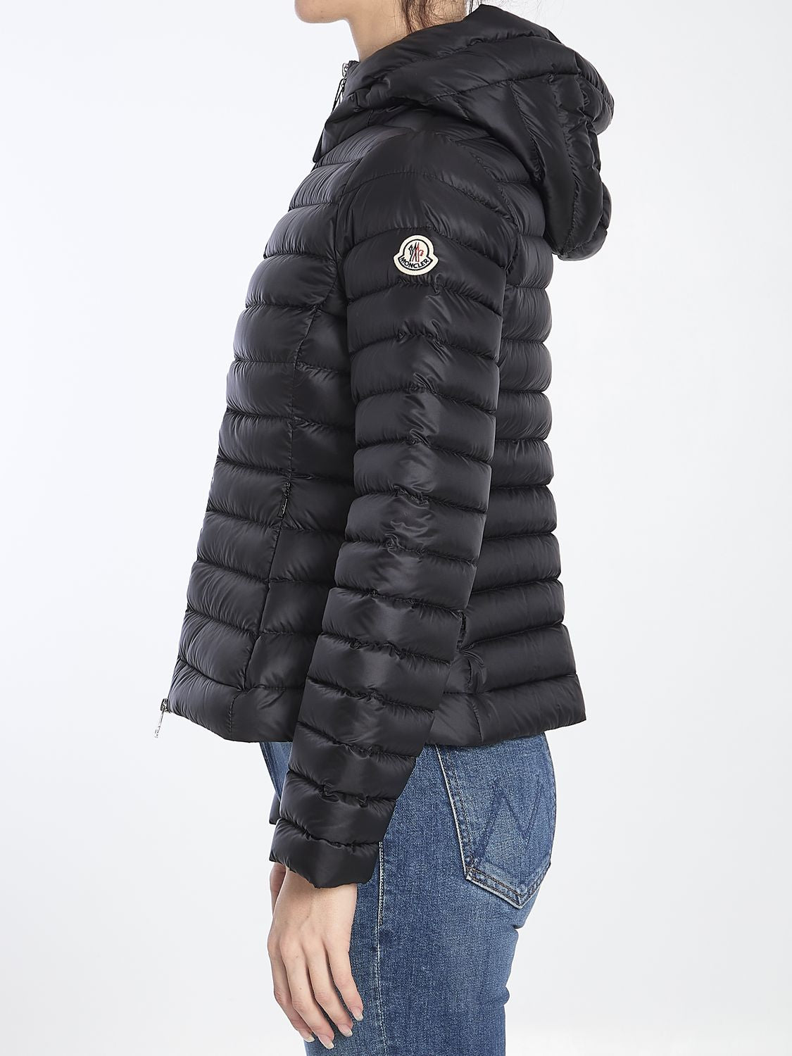 MONCLER Women's Mini Hooded Short Puffer Jacket