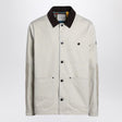 MONCLER GENIUS Men's Cotton Jacket with Ribbed Velvet Collar