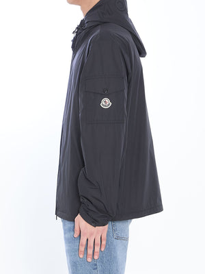 MONCLER Waterproof Jacket with Adjustable Hood for Men