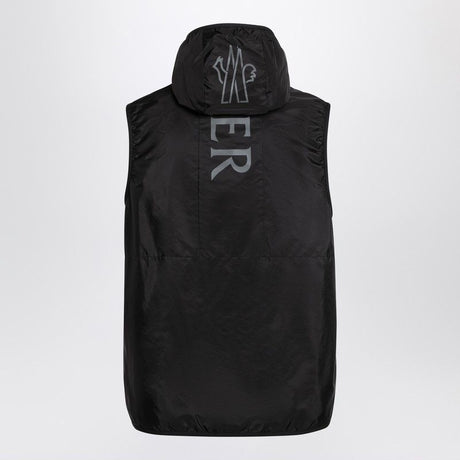 MONCLER Men's Mini Nylon Vest with Logo