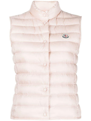 MONCLER High Neck Mini Down Gilet for Women - SS24