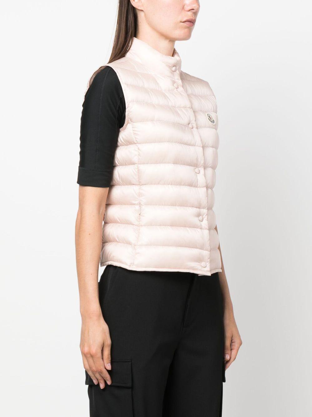 MONCLER High Neck Mini Down Gilet for Women - SS24