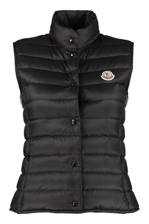 MONCLER High Neck Mini Down Gilet for Women - SS24