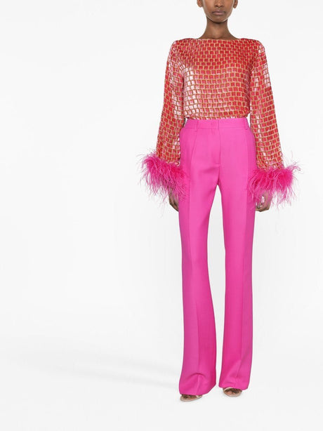 VALENTINO Stylish Pink Trousers - FW22 Collection