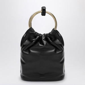 PRADA Chic Black Mini Bucket Handbag