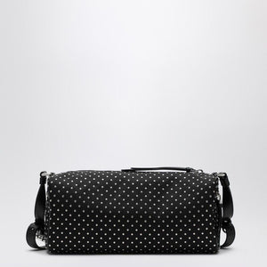 PRADA Mini Re-Nylon Shoulder Handbag with Studs