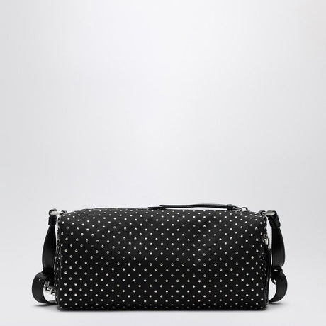 PRADA Mini Re-Nylon Shoulder Handbag with Studs