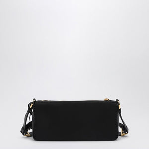 PRADA Mini Shoulder Handbag in Re-Nylon and Leather with Lock