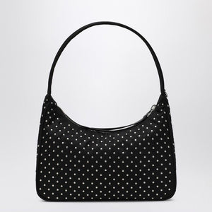 PRADA Studded Re-Edition Handbag with Ribbon Handle