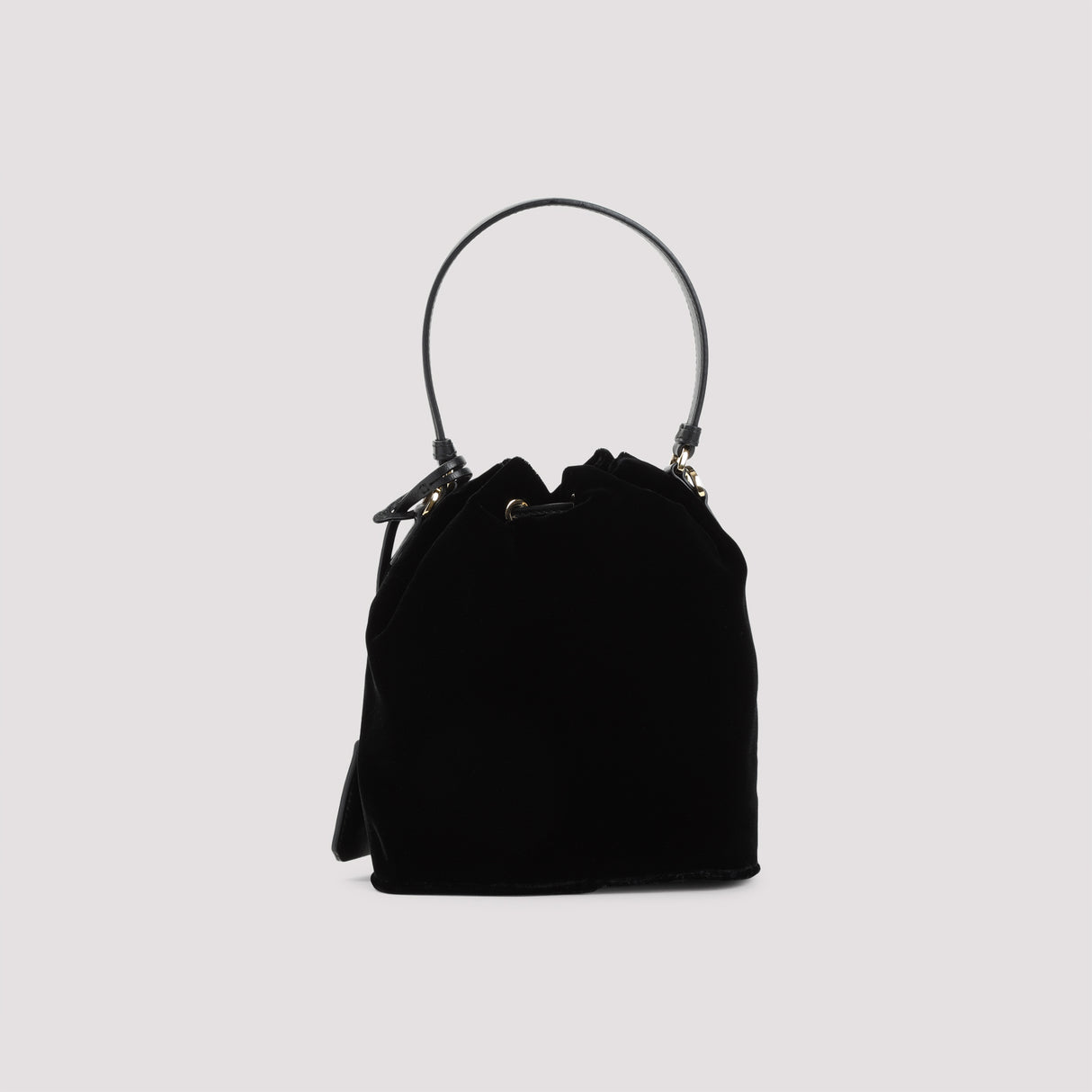 PRADA Velvet Bucket Handbag - 16CM x 18CM x 11.5CM