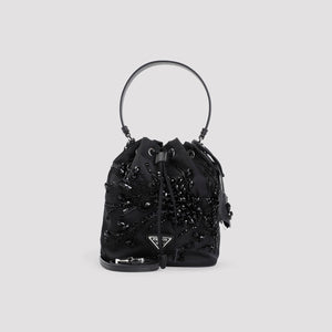 PRADA Re-Nylon Bucket Handbag - Compact Design