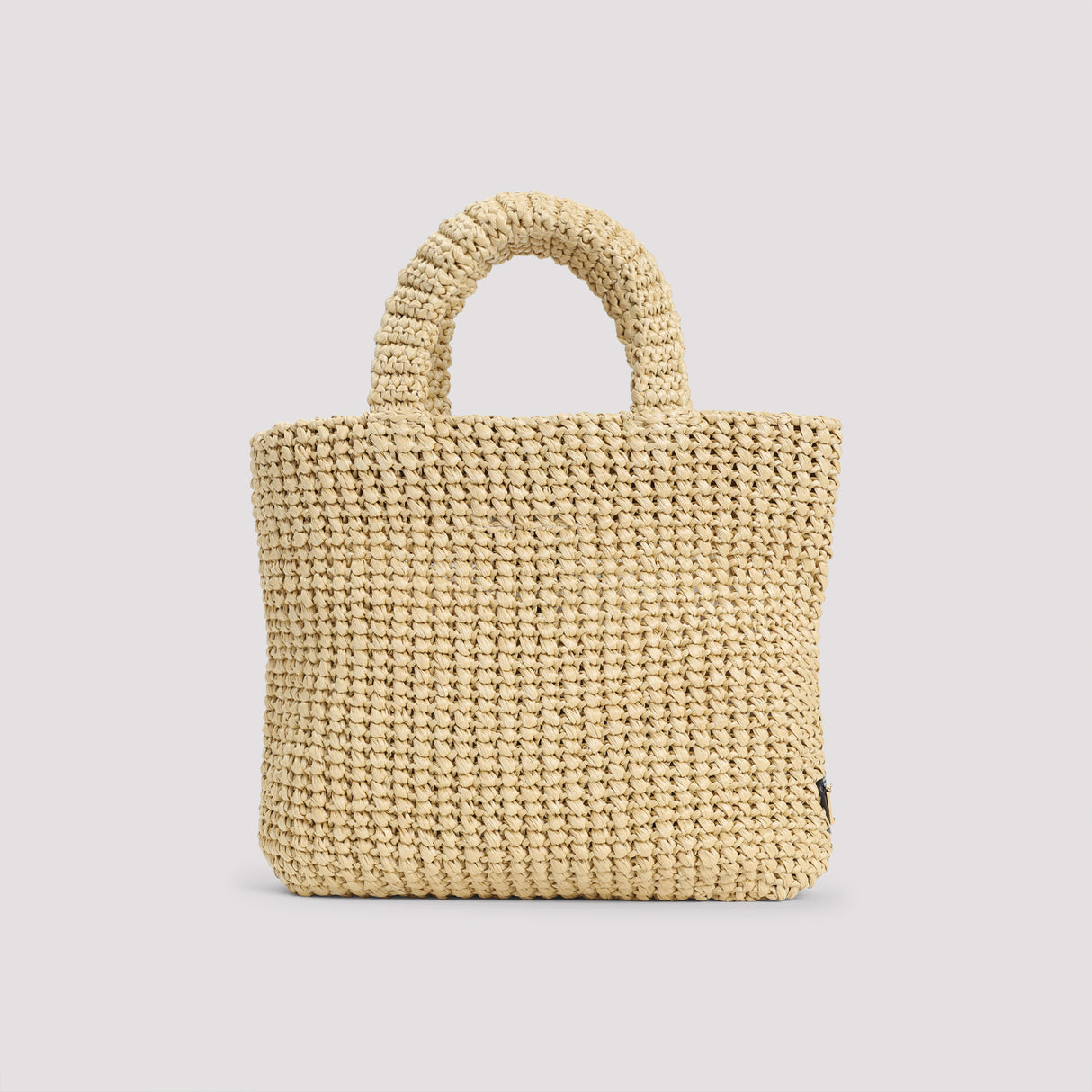 PRADA Mini Crochet Tote Handbag