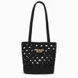 PRADA Medium Raffia Shoulder Handbag