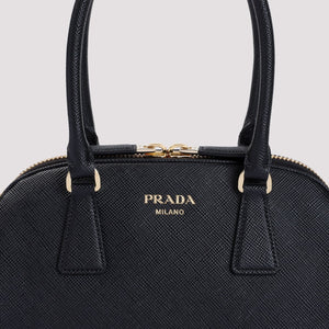 PRADA エレガントなサフィアーノレザートートバッグ - サイズ 32x21x11 CM