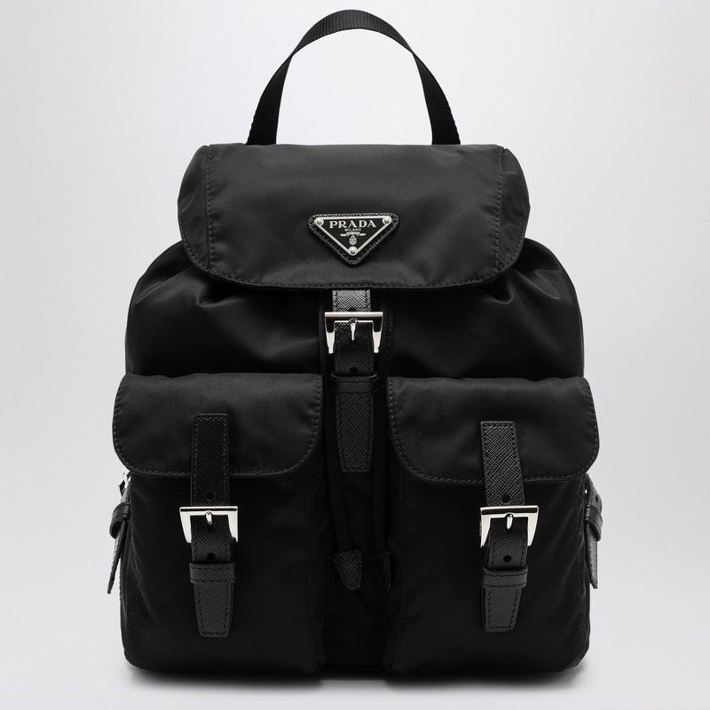 PRADA Mini Black Recycled Nylon Backpack