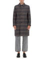 ETRO Plaid Wool-Cashmere Blend Jacket - Size 48