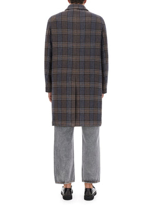 ETRO Plaid Wool-Cashmere Blend Jacket - Size 48