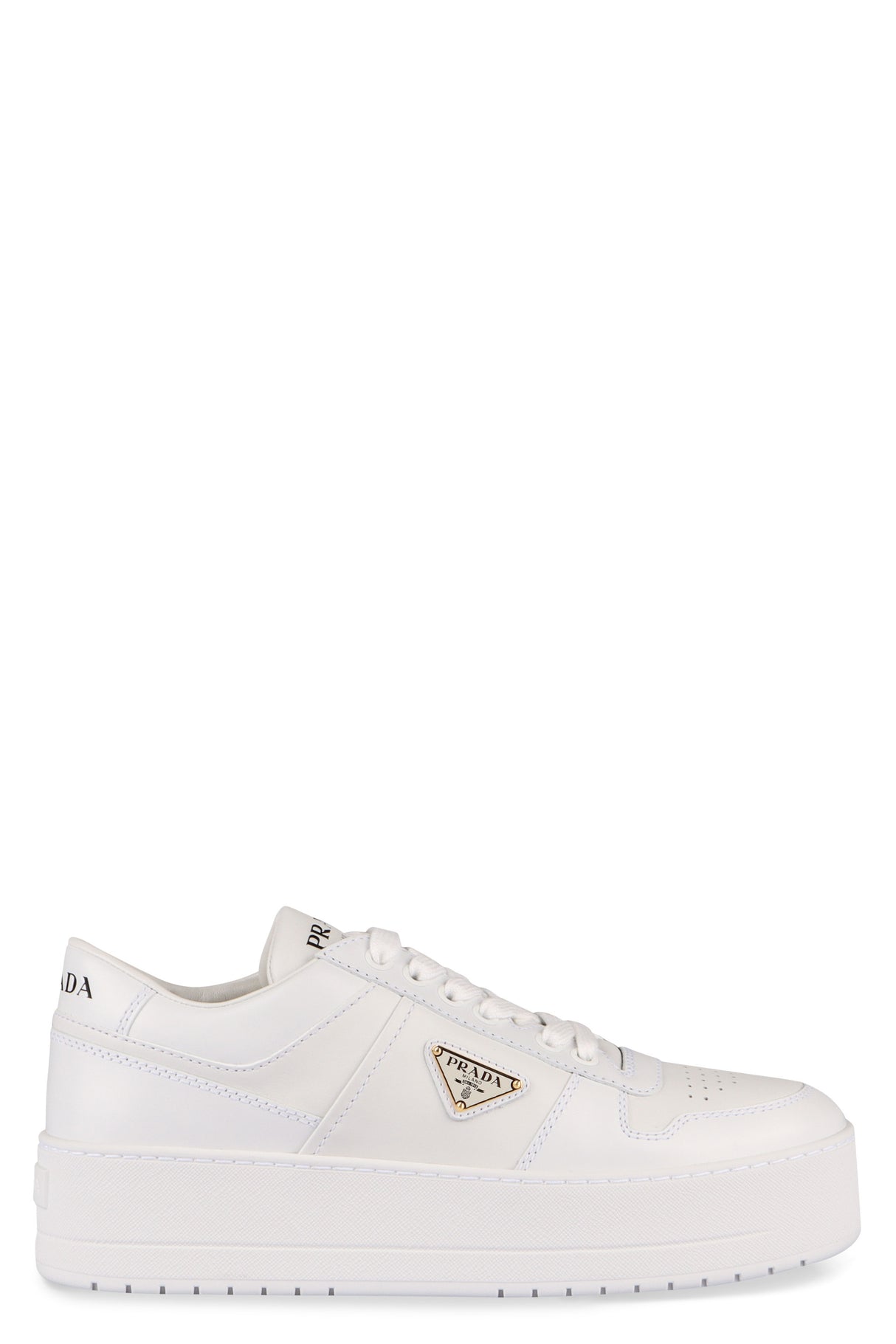 PRADA Bold Platform Sneaker with Round Toe - Women's - FW24