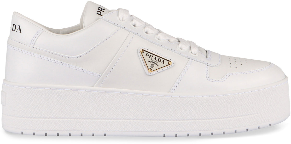 PRADA Bold Platform Sneaker with Round Toe - Women's - FW24