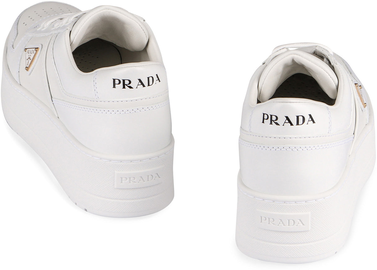 PRADA Bold Platform Sneaker with Round Toe - Women's - FW24