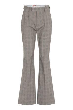 VIVIENNE WESTWOOD Checkered Design Trousers for Women