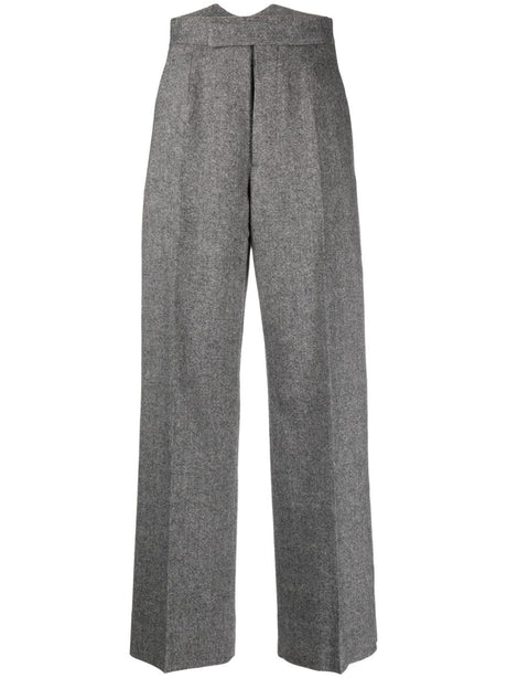 VIVIENNE WESTWOOD Wide Leg Wool Pants - Size 40