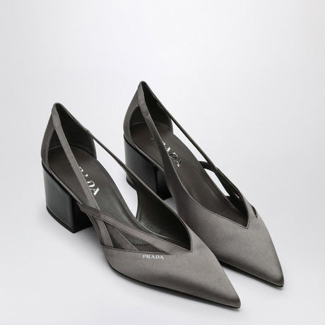 PRADA Chic Satin Cut-Out Pumps for Women