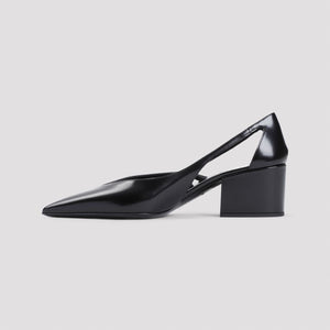 PRADA Elegant Leather Pumps with 5CM Heel Height for Women