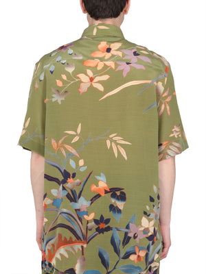 ETRO Floral Print Mini Shirt for Men