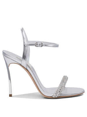 CASADEI Embellished Open Toe Sandals