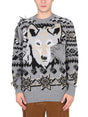 ETRO Men's Mini Choker with Wolf Inlay Design