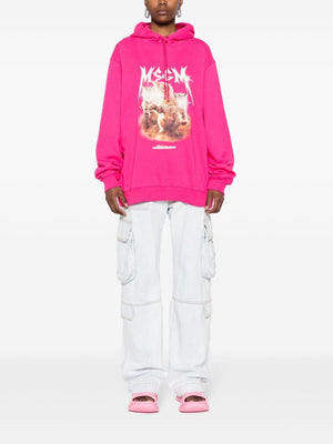 MSGM Light Blue Women's Trousers - SS24 Collection