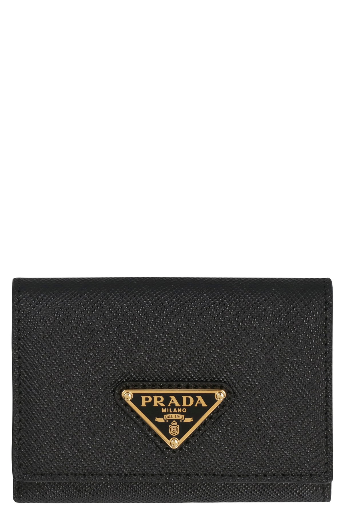 PRADA Mini Saffiano Leather Wallet