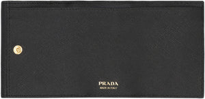 PRADA Mini Saffiano Leather Wallet