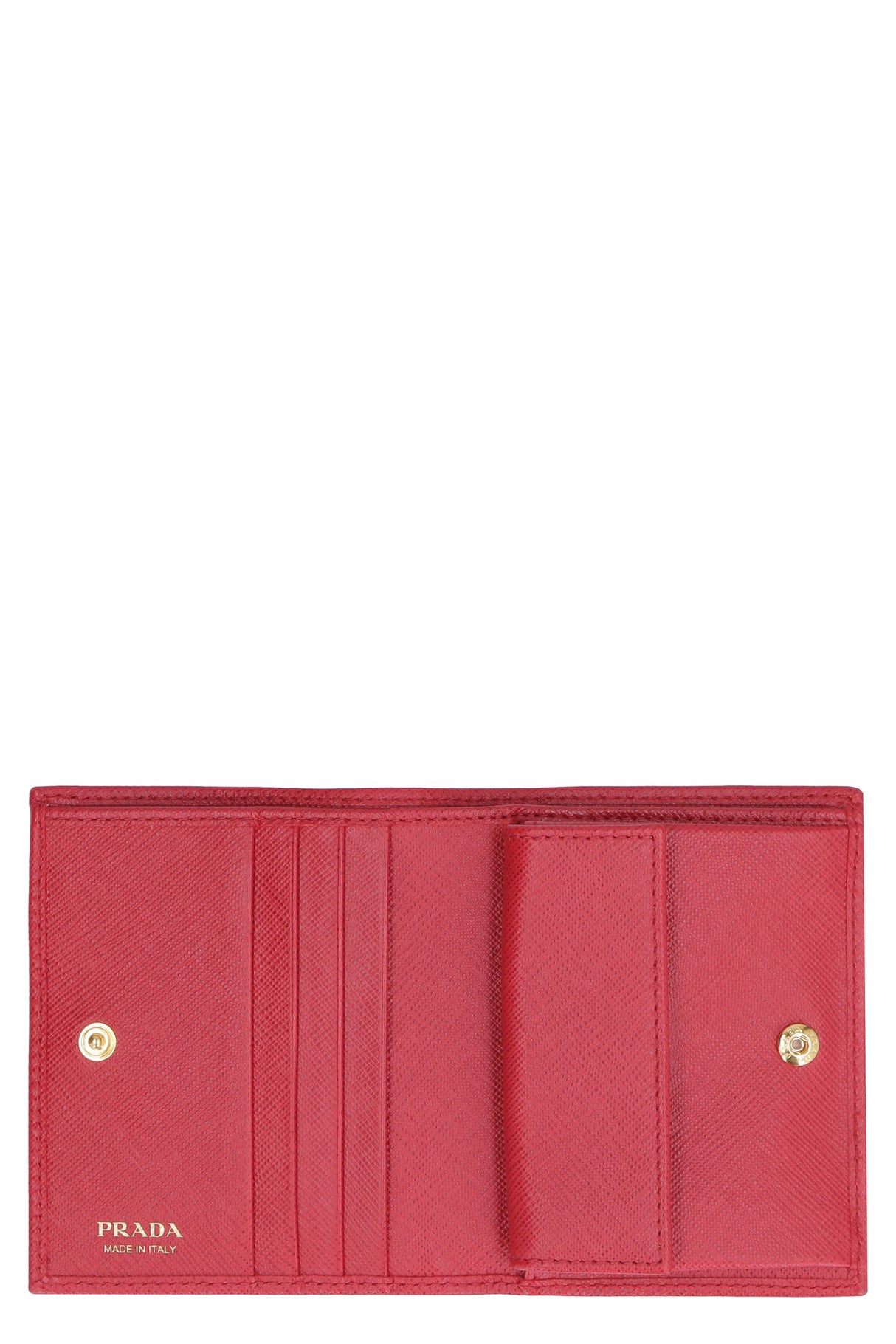 PRADA Mini Saffiano Leather Wallet