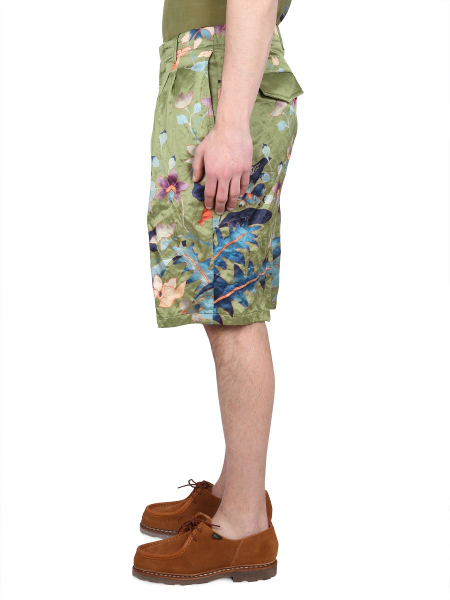 ETRO Floral Print Bermuda Shorts