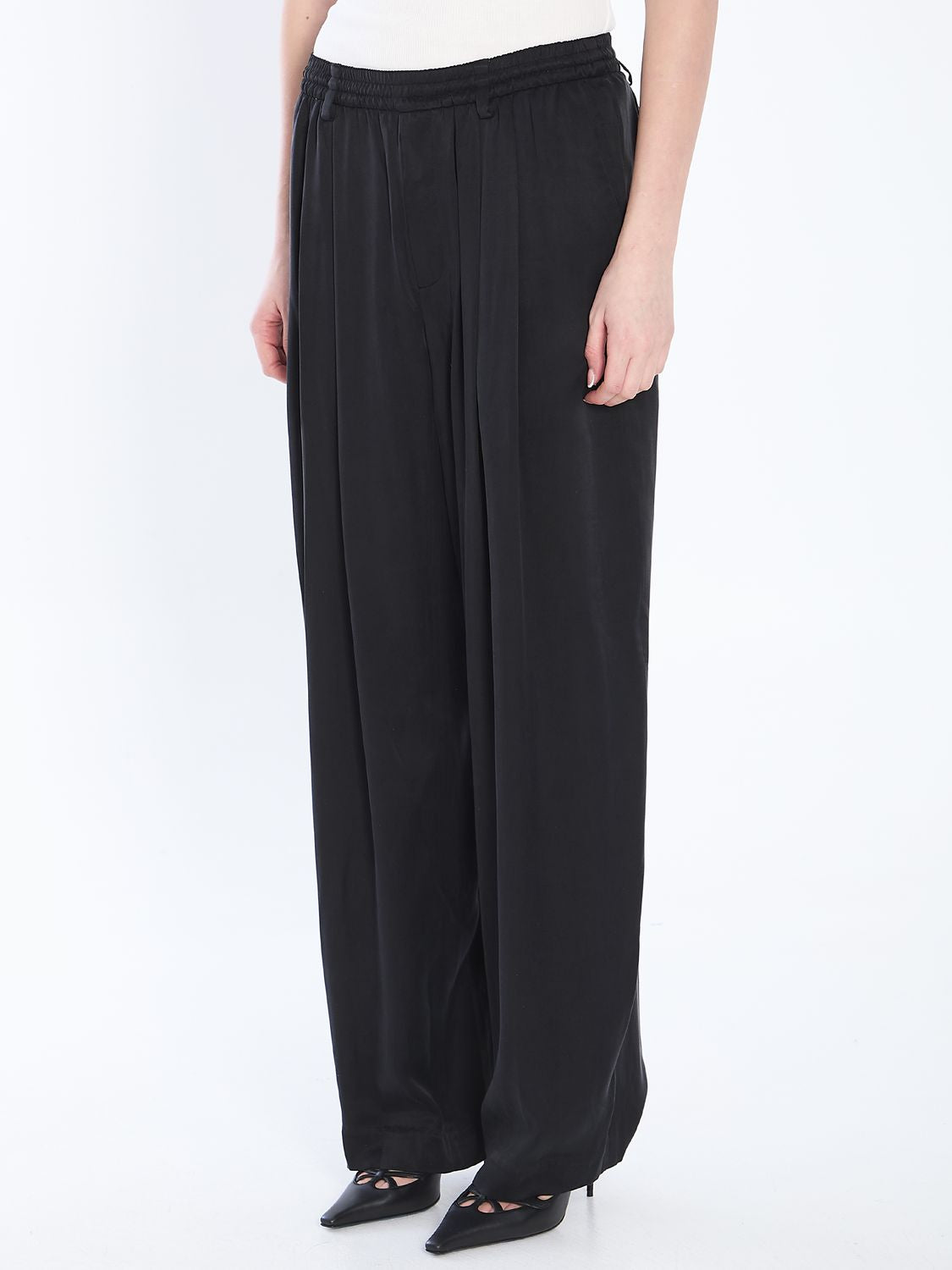 ALEXANDER WANG Turn-Down Trousers - Mid Rise