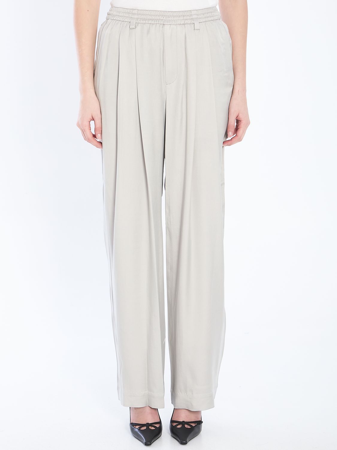 ALEXANDER WANG Turn-Down Trousers - Mid Rise