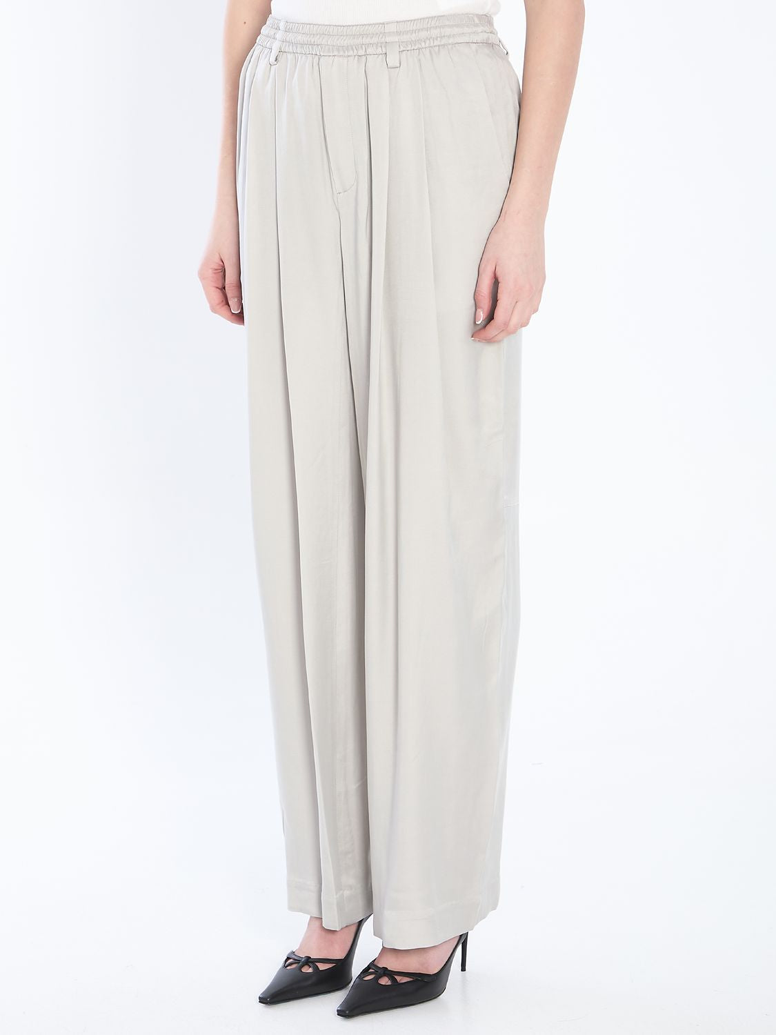 ALEXANDER WANG Turn-Down Trousers - Mid Rise