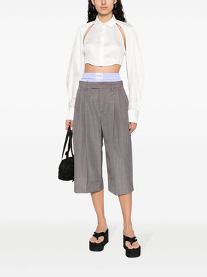 ALEXANDER WANG Tailored Culottes - Oversized Fit, Size 2