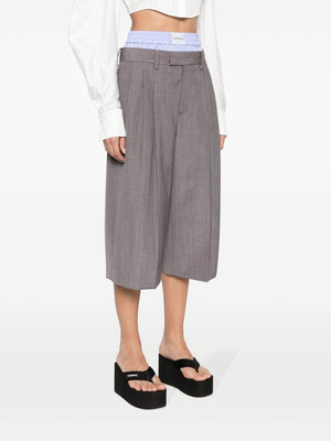 ALEXANDER WANG Tailored Culottes - Oversized Fit, Size 2