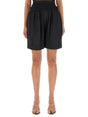 ALEXANDER WANG Layered Boxer Shorts with Stretch Low Waist