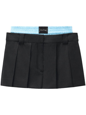 ALEXANDER WANG Pleated Mini Skort with Boxer for Women