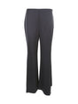 GIORGIO ARMANI Satin Asymmetrical Bottom Pants