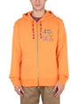 ETRO Men's Mini Zip Hoodie Sweatshirt